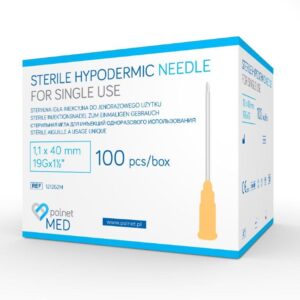 Голки шприцеві POLnet-MED 1.1 x 40мм 100шт